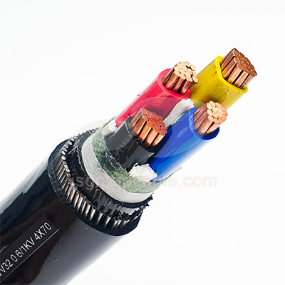 4 core armored cable