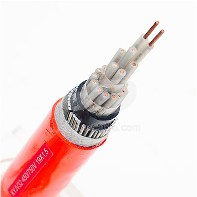 armored control cable