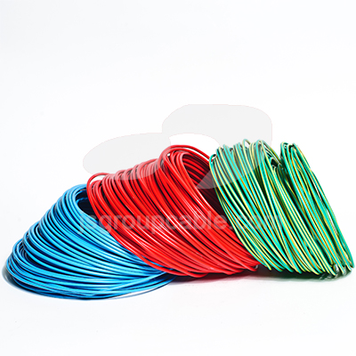 PVC insulated wire of different colors