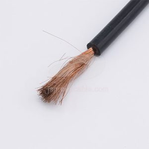 black welding cable